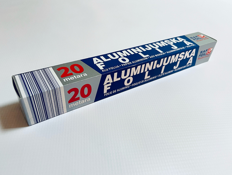 aluminijumske folija 20m (kutija) - šifra 2