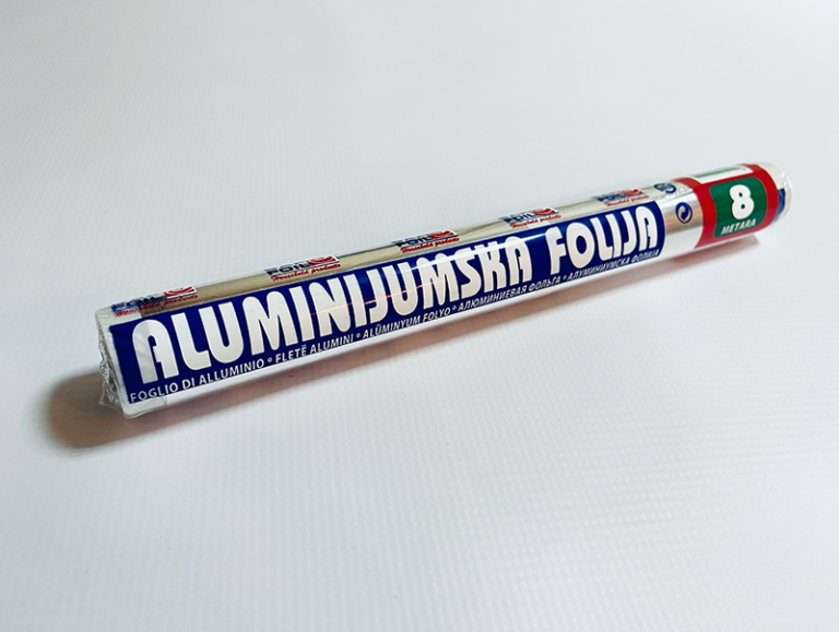 aluminijumske folija 8m (celofan) - šifra 28